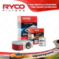 Ryco Oil Air Filter for Mazda 626 GD 4cyl 2.2L Petrol F2-T 10/1987-1991