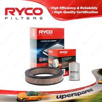 Ryco Oil Air Filter for Volkswagen Passat B1 GLS LS 4cyl 1.6L Petrol FS ZF