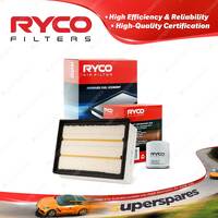 Ryco Oil Air Filter for Ford Focus LT Cabriolet 4cyl 2L C307 07-10