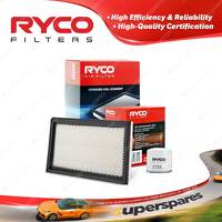 Ryco Oil Air Filter for Subaru Outback BH BHE Svx Coupe CXW 6cyl 3L 3.3L Petrol