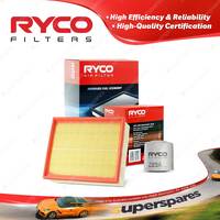 Ryco Oil Air Filter for Landrover Discovery Series 2 Range Rover V8 4L Petrol