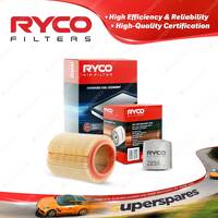 Ryco Oil Air Filter for Landrover Range Rover V8 4L Petrol 38D 12/1989-04/1995