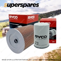 Ryco Oil Air Filter for Toyota 4 Runner Bundera Hiace Hilux LN30 LN56 Toyoace