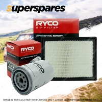 Ryco Oil Air Filter for Ford Fairlane Fairmont Falcon Van Xr6 Ltd Te50 Tl50 Ts50