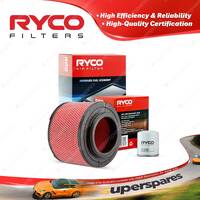 Ryco Oil Air Filter for Ford Ranger PJ PK 4cyl 2.5L 3L Turbo Diesel