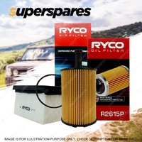 Ryco Oil Air Filter for Volkswagen Jetta Golf Mk V VI Passat 3C Tiguan Caddy Eos