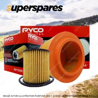 Ryco Oil Air Filter for Mazda Bt50 UP0Y 4cyl 2.2L 5cyl 3.2L Turbo Diesel