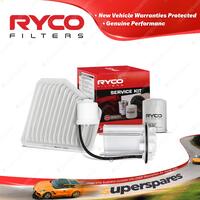 Ryco Oil Air Fuel Filter Service Kit for Toyota Rav 4 ACA33 2006-2008