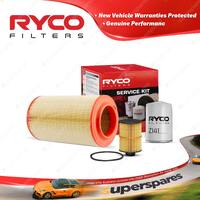 Ryco Oil Air Fuel Filter Service Kit for Fiat Ducato Turbo 02/2007-01/2012