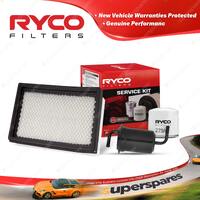 Ryco Oil Air Fuel Filter Service Kit for Ford Festiva WB WD B3 B5 1994-1997