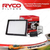 Ryco Oil Air Fuel Filter Service Kit for Kia Sportage MR 1996-2003