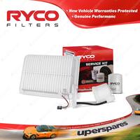 Ryco Oil Air Fuel Filter Service Kit for Toyota Camry ACV40R 07/2006-12/2011