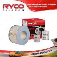 Ryco Oil Air Fuel Filter Service Kit for Toyota Dyna HU50 Coaster Landcruiser