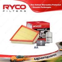 Ryco Oil Air Fuel Filter Service Kit for Volkswagen Polo 9N GTI 11/2005-08/2010