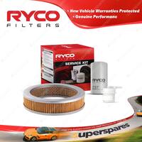 Ryco Oil Air Fuel Filter Service Kit for Toyota Celica RA24 40 Hilux RN36 46