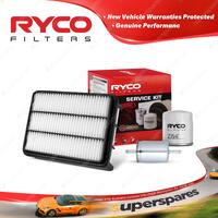 Ryco Oil Air Fuel Filter Service Kit for Holden Frontera MX Rodeo TF TFR2 R9