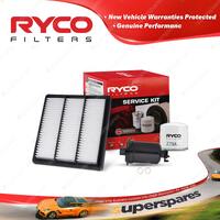 Ryco Oil Air Fuel Filter Service Kit for Mitsubishi Magna TR TS KR KS