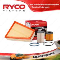 Ryco Oil Air Fuel Filter Service Kit for Ford Mondeo MA MB MC TDCi 2007-2014