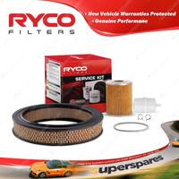 Premium Quality Ryco Oil Air Fuel Filter Service Kit for BMW 518 525 528 E12