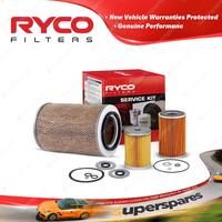 Ryco Oil Air Fuel Filter Service Kit for Hino Ak176 Fd17 Fd173 Fl510 Kl505 Kr505