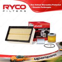 Ryco Oil Air Fuel Filter Service Kit for BMW 318I E30 E36 1988-1993