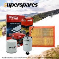 Ryco Oil Air Fuel Filter Service Kit for Ford Transit VH VJ H9FA 2000-2006