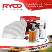 Ryco Oil Air Fuel Filter Service Kit for Holden Berlina VE Caprice Statesman WM