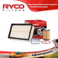 Ryco Oil Air Fuel Filter Service Kit for Volkswagen Multivan Transporter T5