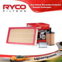 Ryco Oil Air Fuel Filter Service Kit for Volkswagen Bora 1J Golf Mk IV R32