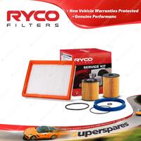 Ryco Oil Air Fuel Filter Service Kit for Mini Cooper R52 One Cooper R50