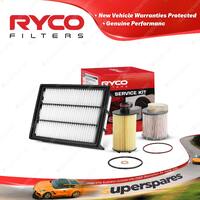 Ryco Oil Air Fuel Filter Service Kit for Ssangyong Stavic A100 Actyon Q150