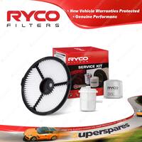 Ryco Oil Air Fuel Filter Service Kit for Holden Barina MF MH 4cyl 1.3L Petrol