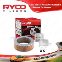 Ryco Oil Air Fuel Filter Service Kit for Mitsubishi Pajero NE NG NH 4G54