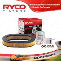 Ryco Oil Air Fuel Filter Service Kit for Mitsubishi Cordia AA 4G37B AB AC