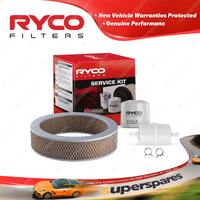 Ryco Oil Air Fuel Filter Service Kit for Holden Rodeo KB28 KB29 1985-1988