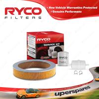 Ryco Oil Air Fuel Filter Service Kit for Mazda B1600 B1800 Superute Utility