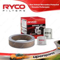 Ryco Oil Air Fuel Filter Service Kit for Holden Rodeo KBD25 26 27 28 40 41 42 43