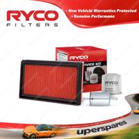 Ryco Oil Air Fuel Filter Service Kit for Nissan 720 King Cab Pick-Up 1983-1986