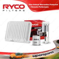 Ryco Oil Air Fuel Filter Service Kit for Toyota Yaris NCP90R NCP93R NCP91R