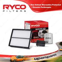 Ryco Oil Air Fuel Filter Service Kit for Mazda B2600 Bravo UNY06 UFY06 Mpv LV