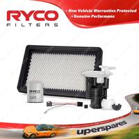 Premium Quality Ryco Oil Air Fuel Filter Service Kit for Ford Laser KQ FP-D ZM