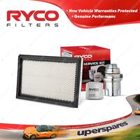 Ryco Oil Air Fuel Filter Service Kit for Subaru Outback BH BH9 1998-2003