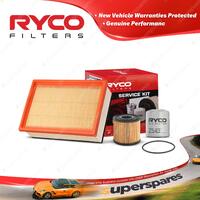 Ryco Oil Air Fuel Filter Service Kit for Peugeot 307 T5 HDI 2001-2005