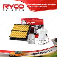 Ryco Oil Air Fuel Filter Service Kit for Honda Jazz GD L13A1 L15A1 2002-2008