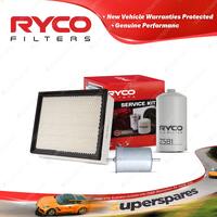 Ryco Oil Air Fuel Filter Service Kit for Volkswagen Caravelle Kombi Transporter