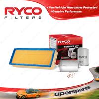 Ryco Oil Air Fuel Filter Service Kit for Audi 80 B2 B3 1.9E 2.0 2.0S