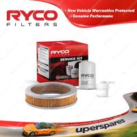 Ryco Oil Air Fuel Filter Service Kit for Toyota 4 Runner YN63 Hilux YN56 LWB