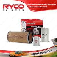 Ryco Oil Air Fuel Filter Service Kit for Isuzu F Series Frr500S 525 700 550 550