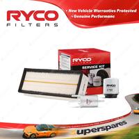 Ryco Oil Air Fuel Filter Service Kit for Volkswagen Beetle Jetta Golf Mk VI TSI