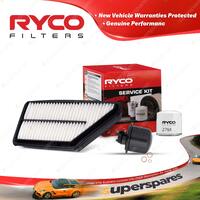 Ryco Oil Air Fuel Filter Service Kit for Honda Prelude BA BB 12/1991-1996